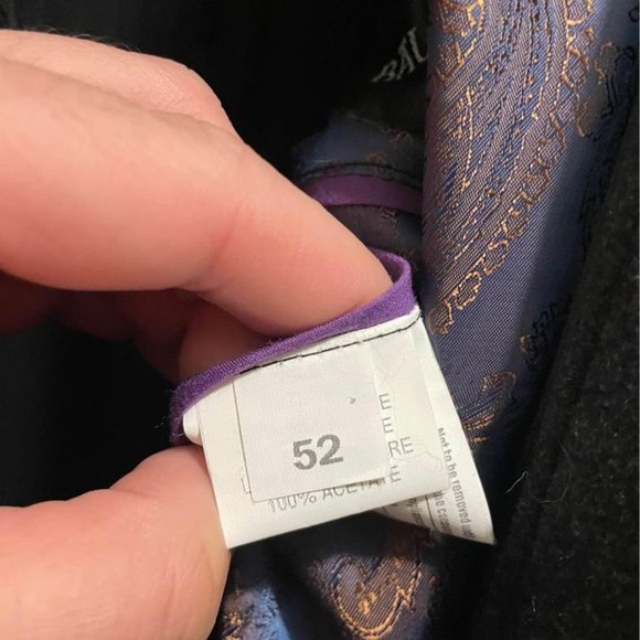 BÄUMLER NEW MEN’S NVR WORN GERMAN DESIGNER WOOL/CASHMERE FALL/WINTER COAT - Picture 10 of 10